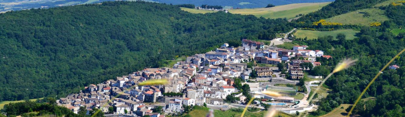 Veduta panoramica di Alberona