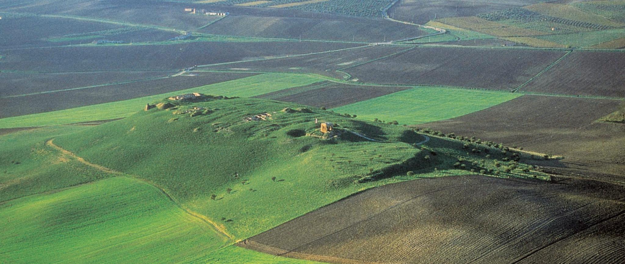 Veduta panoramica dei resti di Castel Fiorentino